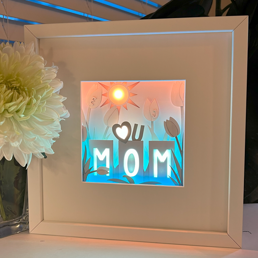 Mother's Day Luminarium with Custom Initials